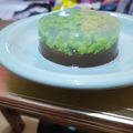 Cooksnap dari maret tour travel untuk resep Puding Lumut Pandan Coklat