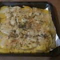 El cooksnap de Karina Bastidas cuando hizo Papas al horno en salsa blanca.