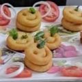 Griva का कुकस्नैप जब उन्होंने आलू स्माइली (aloo smiley recipe in Hindi) बनाया था।