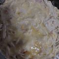 El cooksnap de Oli Sandoval cuando hizo Espaguetti a la crema con tocino.