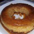 El cooksnap de Lucía Alicia cuando hizo Flan casero con dulce de leche.