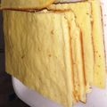 El cooksnap de Germán cuando hizo Fainá de Queso en licuadora.