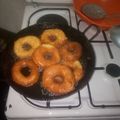 Carolle Ray's cooksnap of when they made Doughnuts.