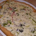 El cooksnap de Lucia cuando hizo Tarta de pollo y puerros.