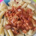 El cooksnap de Lorena Flores Agüero cuando hizo Tallarines rojos.