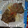 El cooksnap de Jorge Luis Gurruchaga cuando hizo Hígado encebollado con arroz blanco.