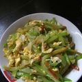 Cooksnap dari Ira Maya untuk resep Tumis Labu Siam orak arik telur DEBM