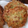 Poem's cooksnap of when they made Zucchini Pancakes.