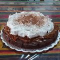 El cooksnap de Nicole Orlandi cuando hizo Torta brownie con dulce de leche y merengue 😋.