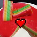 Cooksnap dari Arining Asrita untuk resep Kue Lapis Tepung Beras n Tapioka Rainbow 🌈🌈