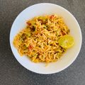 Pooja Sharma का कुकस्नैप जब उन्होंने तवा पुलाव (tawa pulao recipe in Hindi) बनाया था।