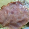 El cooksnap de gustoporcomer cuando hizo Pollo al horno con jamón y queso.