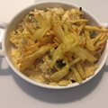 El cooksnap de Chelo cuando hizo Revuelto de bacalao y patatas paja (Bacalao á brás).