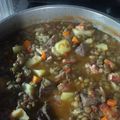 El cooksnap de Nancy Capu cuando hizo Guiso de lentejas y verduras.