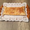 El cooksnap de Alicita cuando hizo Empanada de pollo a la barbacoa.