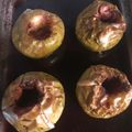 El cooksnap de Fabián de Valais cuando hizo Manzanas asadas al vino tinto.