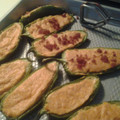 Eric's cooksnap of when they made jalapeno poppers.