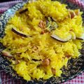 Arvinder kaur का कुकस्नैप जब उन्होंने केसरिया मीठे भात (Kesariya Meethe Bhat Recipe in Hindi) बनाया था।