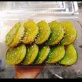 Cooksnap của Thu Mèo khi họ làm theo món Bánh da lợn đậu xanh lá dứa