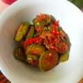 Cooksnap dari Rhea Mom's Ayra 😜 untuk resep Tumis Terong Lalap Cabe Tomat
