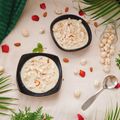 Lovely Agrawal का कुकस्नैप जब उन्होंने चावल और मखाने की खीर ( chawal aur makhane ki kheer recipe in HindI बनाया था।