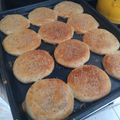 El cooksnap de Salma Abraham cuando hizo Pan para hamburguesas.