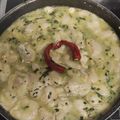 El cooksnap de Santiago Uzabal cuando hizo Cocochas de Bacalao al Pil Pil.