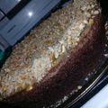 El cooksnap de yanina cuando hizo Brownie fácil con dulce de leche y crema.