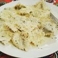 El cooksnap de Gastón Chamorrete cuando hizo Ravioles caseros de verdura.