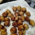 El cooksnap de Miriam Juarez cuando hizo Riquísimos buñuelos con pasas.