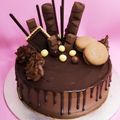 El cooksnap de Encarna Pérez (La Cocina De Encarni) cuando hizo Tarta de chocolate, pera y cobertura chocolate cheesecream 🍫🍐.