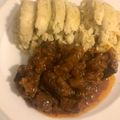 Sophie V.'s cooksnap of when they made Rindsgulasch „Wiener Art“.