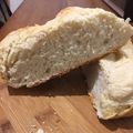 El cooksnap de María Eugenia Layera cuando hizo Pan de campo estilo uruguayo.