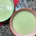 El cooksnap de Elena cuando hizo Crema de calabacín.
