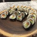 El cooksnap de poramoralhambre cuando hizo Sushi.