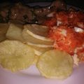 El cooksnap de Priscila cuando hizo Pollo al verdeo.