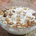 صورة من Om Rawan W Anas، شاركها بعد تجربة وصفة رز بحليب مع المستكة والكريما طعم رووعة خيااااااال☺☺😋😋😋😋
