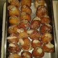 El cooksnap de alexandra cuando hizo Bombas fritas con crema pastelera.