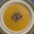 El cooksnap de Sara Piñeiro cuando hizo Crema de berenjenas, calabacín, patatas y zanahorias.