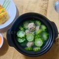 Cooksnap dari Wa Rahma untuk resep Sup Oyong/ Gambas Tanpa Minyak Goreng (cocok untuk diet 😁)