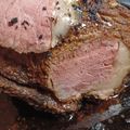 Chris Steblein's cooksnap of when they made Prime rib (closed oven method).