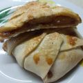 El cooksnap de Belen Odiard cuando hizo Trenzas de fruta y dulce con tapas de empanadas🍏🍎🍌.