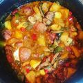 El cooksnap de Esther Bitton cuando hizo Estofado de pavo al pimentón.