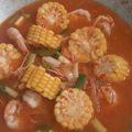 Cooksnap dari helba untuk resep Udang cumi saus padang