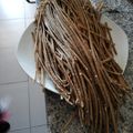 El cooksnap de Mari Princesa cuando hizo Pasta casera "Fetuccini".