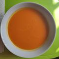 El cooksnap de Myriam cuando hizo Crema de zanahoria de mi madre.