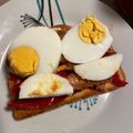 El cooksnap de Débora Cantero Martínez cuando hizo Ensalada de pimientos y huevos cocidos.