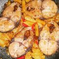 Cooksnap của Thu Thảo khi họ làm theo món Cá ngừ kho thịt và dứa