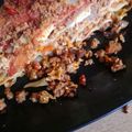 El cooksnap de Andii Brenna cuando hizo Lasaña de carne y verdeo.