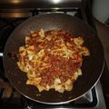 El cooksnap de Jaime Larenas cuando hizo Salsa boloñesa.